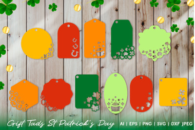 Gift Tag SVG St Patrick&#039;s Day Bundle