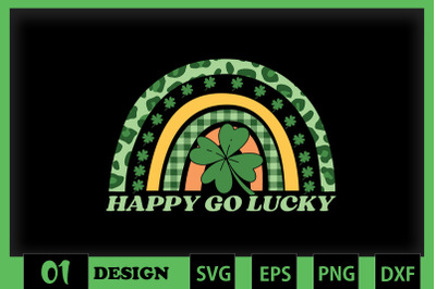 Happy Go Lucky Rainbow Clover