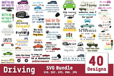 Driving SVG Bundle