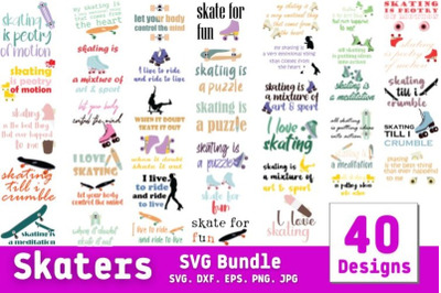 Skaters SVG Bundle