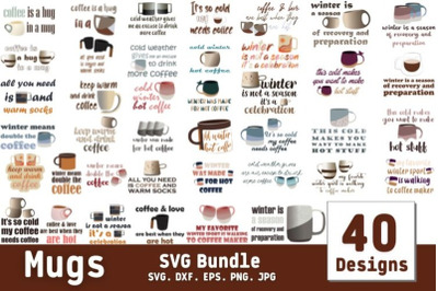 Mugs SVG Bundle