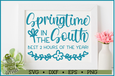 Springtime in the South Funny SVG
