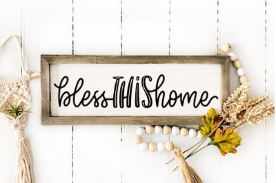 Farm Sign SVG Bless THIS Home