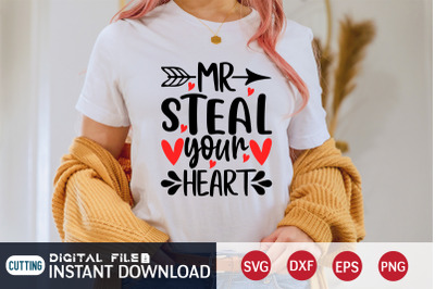 Mr Steal Your Heart SVG