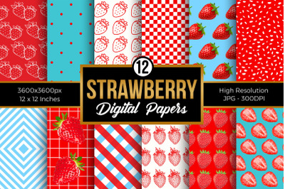 Strawberry Digital Papers