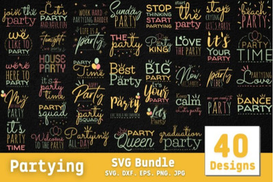 Parting SVG Bundle