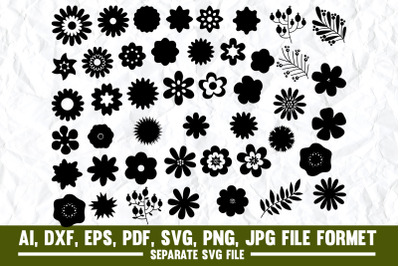 Flower, Springtime, Vector, Icon, Illustration, Cut Out, Daisy, Rose -