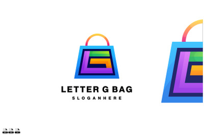 letter g logo gradient colorful