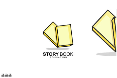 icon design story book art vector