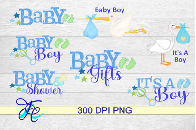 Baby Boy Sayings - PNG Files