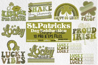 St .Patrick&#039;s Day Sublimation Bundle