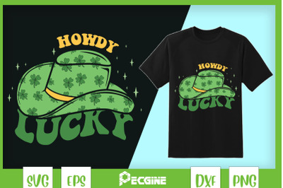 Howdy Lucky Cowboy Hat Shamrock