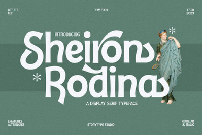 Sheiron Rodina Typeface