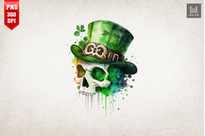 Badass Skull St Patrick&amp;&23;039;s Day 2