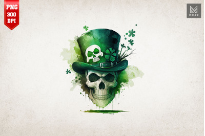 Badass Skull St Patrick&amp;&23;039;s Day 3