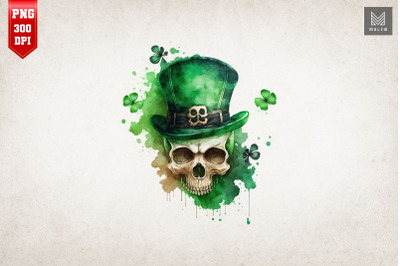 Badass Skull St Patrick&amp;&23;039;s Day 4