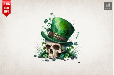 Badass Skull St Patrick&amp;&23;039;s Day 5