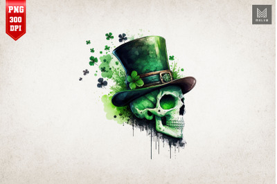 Badass Skull St Patrick&amp;&23;039;s Day 6