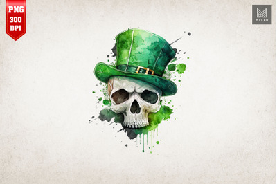 Badass Skull St Patrick&amp;&23;039;s Day 10