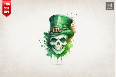 Badass Skull St Patrick&amp;&23;039;s Day 12