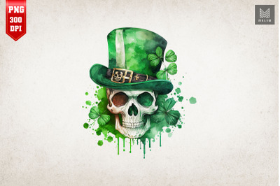 Badass Skull St Patrick&amp;&23;039;s Day 13