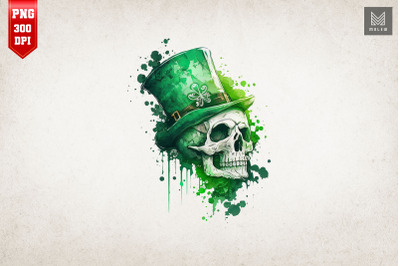 Badass Skull St Patrick&amp;&23;039;s Day 14