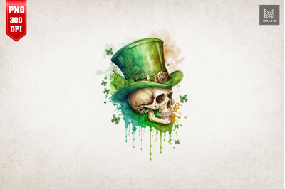 Badass Skull St Patrick&amp;&23;039;s Day 17