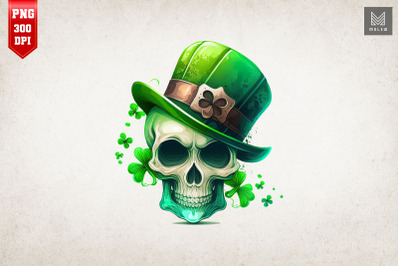 Badass Skull St Patrick&amp;&23;039;s Day 19