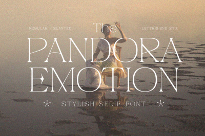 Pandora Emotion - Stylish Serif Font