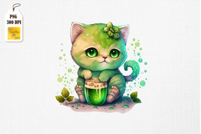 Cute Cat Loves Beer St Patrick&amp;&23;039;s Day 4