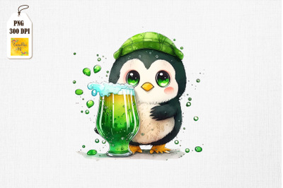 Penguin Loves Beer St Patrick&amp;&23;039;s Day 3