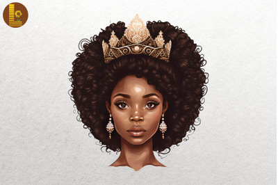 Afro Girl Black History Month 18