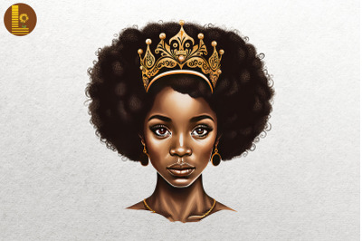 Afro Girl Black History Month 20