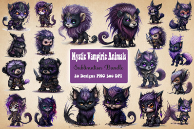Mystic Animals Bundle-20 Designs-230207