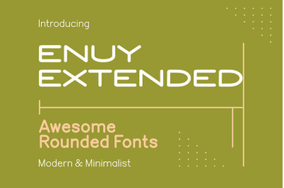 Enuy Extended Font