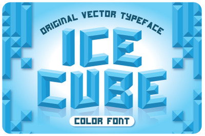 Ice Cube Color Font
