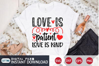 Love is Patient Love is Kind SVG