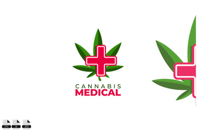 medical cannabis design color gradient