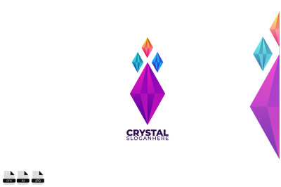 premium diamond design gradient colorful