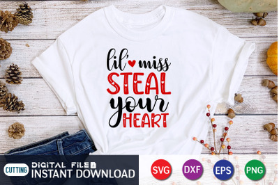 Lil Miss Steal Your Heart SVG