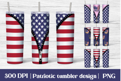 Patriotic tumbler design | 4th of july tumbler sublimation