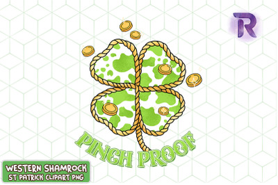 Pinch Proof Clover Lucky Leaf Western