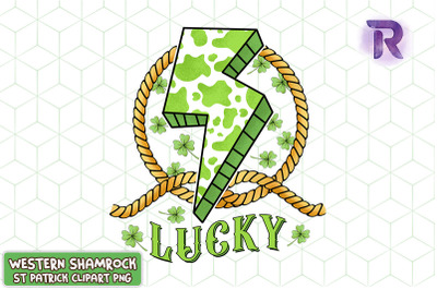 Western Retro Lucky St Patrick Day