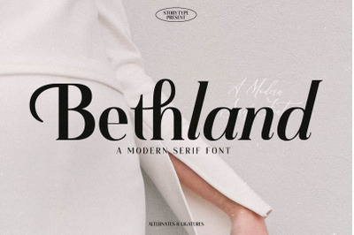 Bethland Typeface