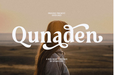 Qunaden Typeface