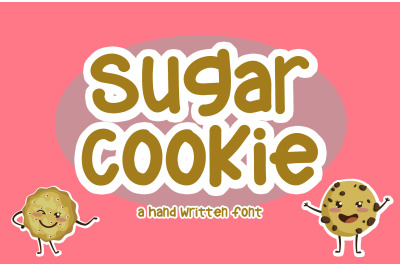 Sugar Cookie a handwritten font