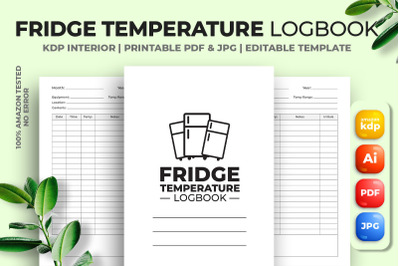 Fridge Temperature Logbook KDP Interior
