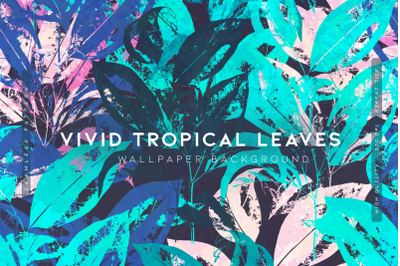 Vivid Tropical Leaves