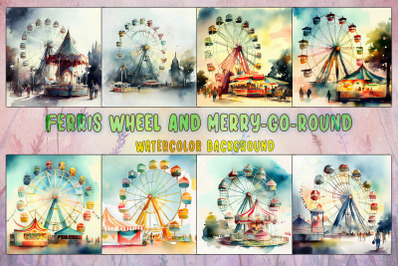 Carnival With Ferris Wheel