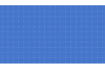 Blueprint backdrop. Measurement grid, engineer sheet and blue paper fo